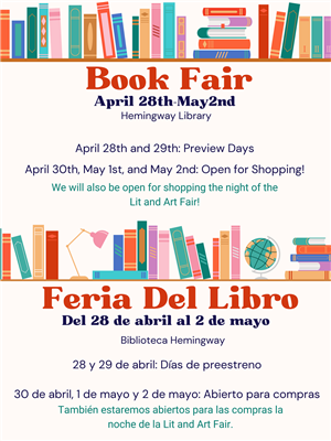 Book Fair; Feria del Libro